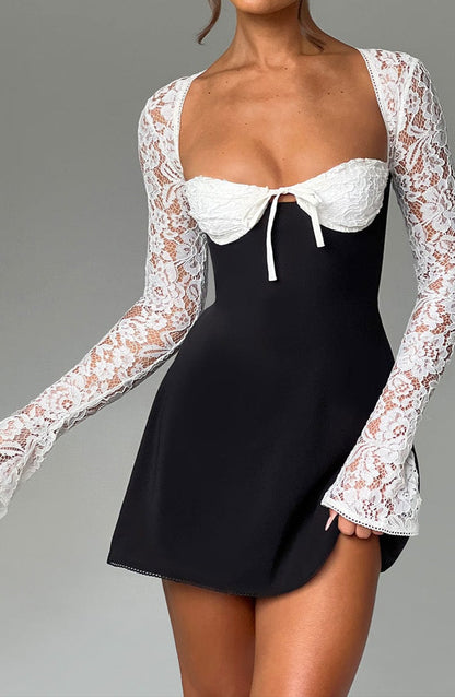 Zoe Mini Dress-White