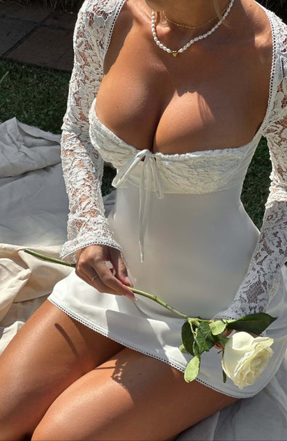 Zoe Mini Dress - Ivory