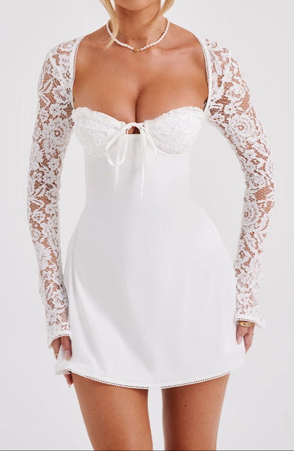 Zoe Mini Dress - Ivory