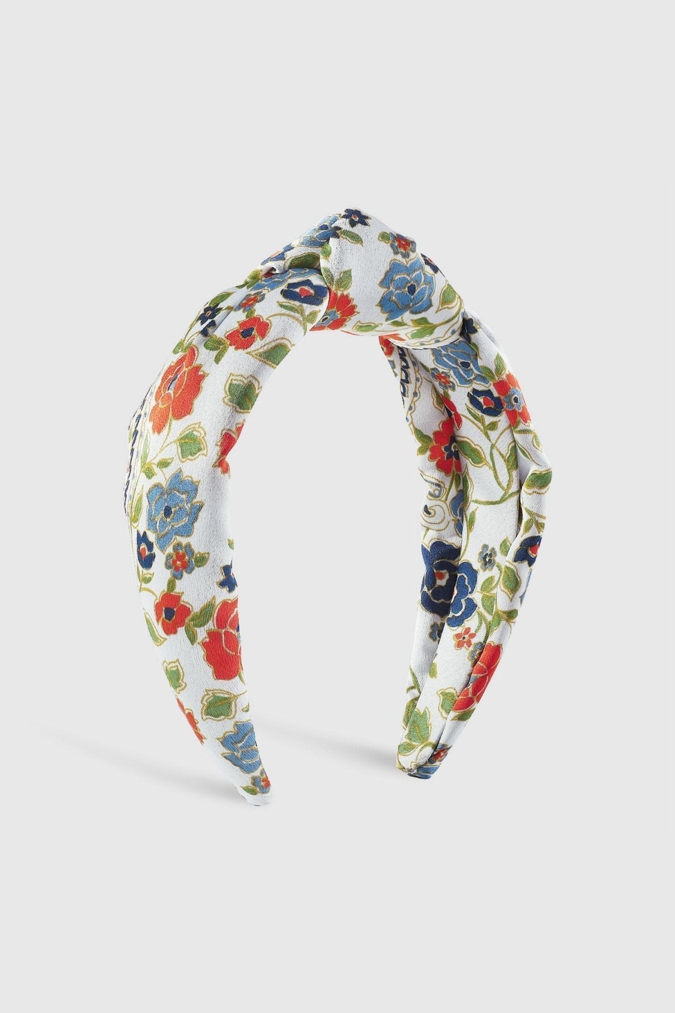 Diadema con nudo jacquard