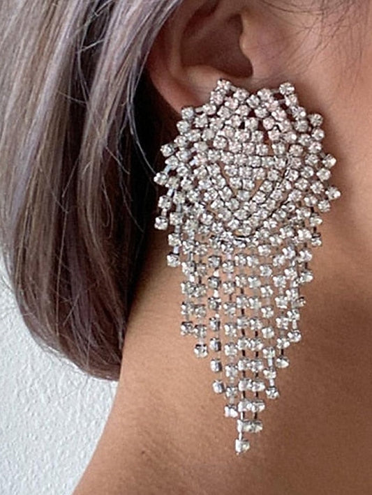 Fashion Party Evening Pure Color Earring for Women
