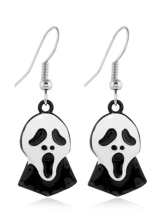 Earrings Active Halloween Skull Earring for Women
