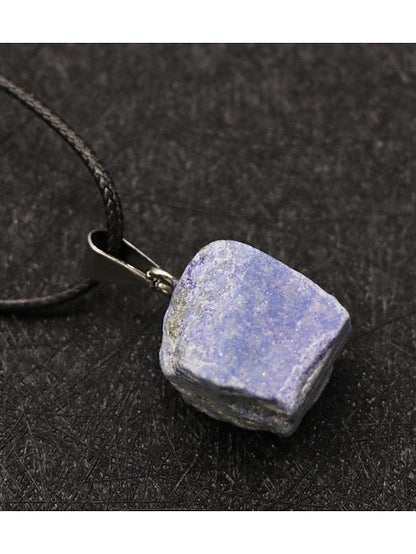 Europe And The United States New Original Stone Pendant Multi-Color Agate Stone Necklace for Women