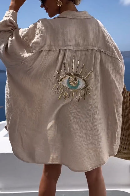 Britt - Angie - Camisa - Ocio - Estilo moderno y ligero - Ideal para verano