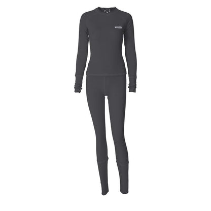 Ribbed solid long sleeve stitch crewneck pant set  | Festival Outfits Women