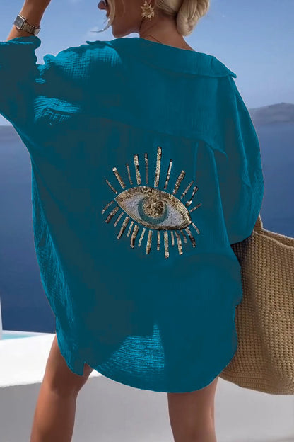 Britt - Angie - Camisa - Ocio - Estilo moderno y ligero - Ideal para verano