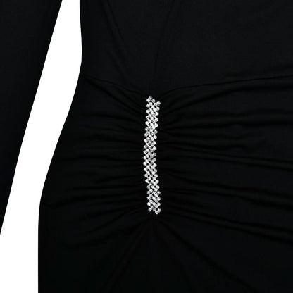 Irregular Long sleeve ruched backless slit maxi dress  | Festival Outfits Women
