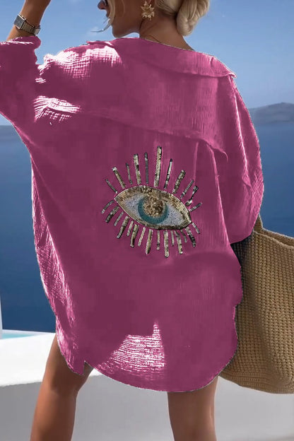 Britt - Angie - Camisa - Ocio - Estilo moderno y ligero - Ideal para verano