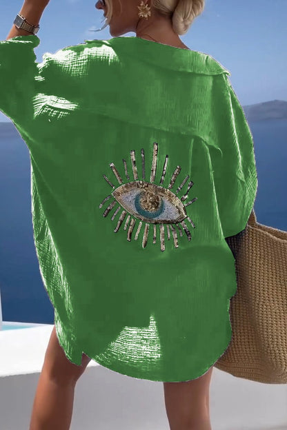 Britt - Angie - Camisa - Ocio - Estilo moderno y ligero - Ideal para verano