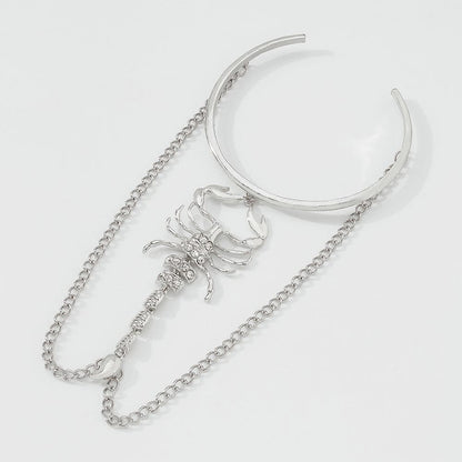 Scorpion rhinestone armbands