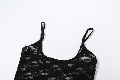 Halter lace bowknot 2 piece top  | Festival Outfits Women