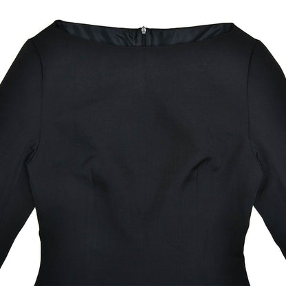 Long sleeve bowknot solid mini dress  | Festival Outfits Women