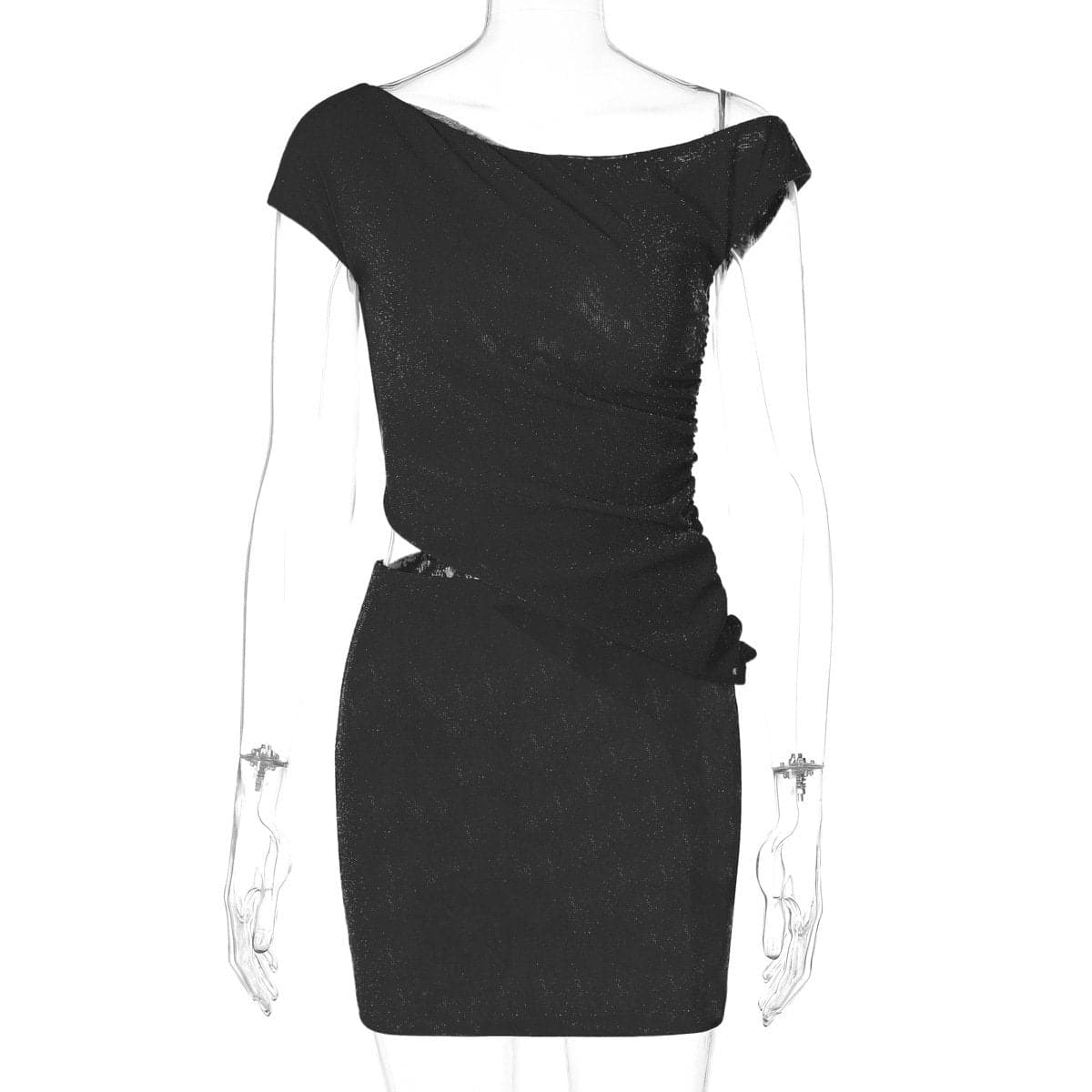Off shoulder ruched mini skirt set  | Festival Outfits Women