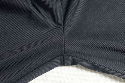 Zip-up self tie ribbed square neck solid pant set  | Festival Outfits Women
