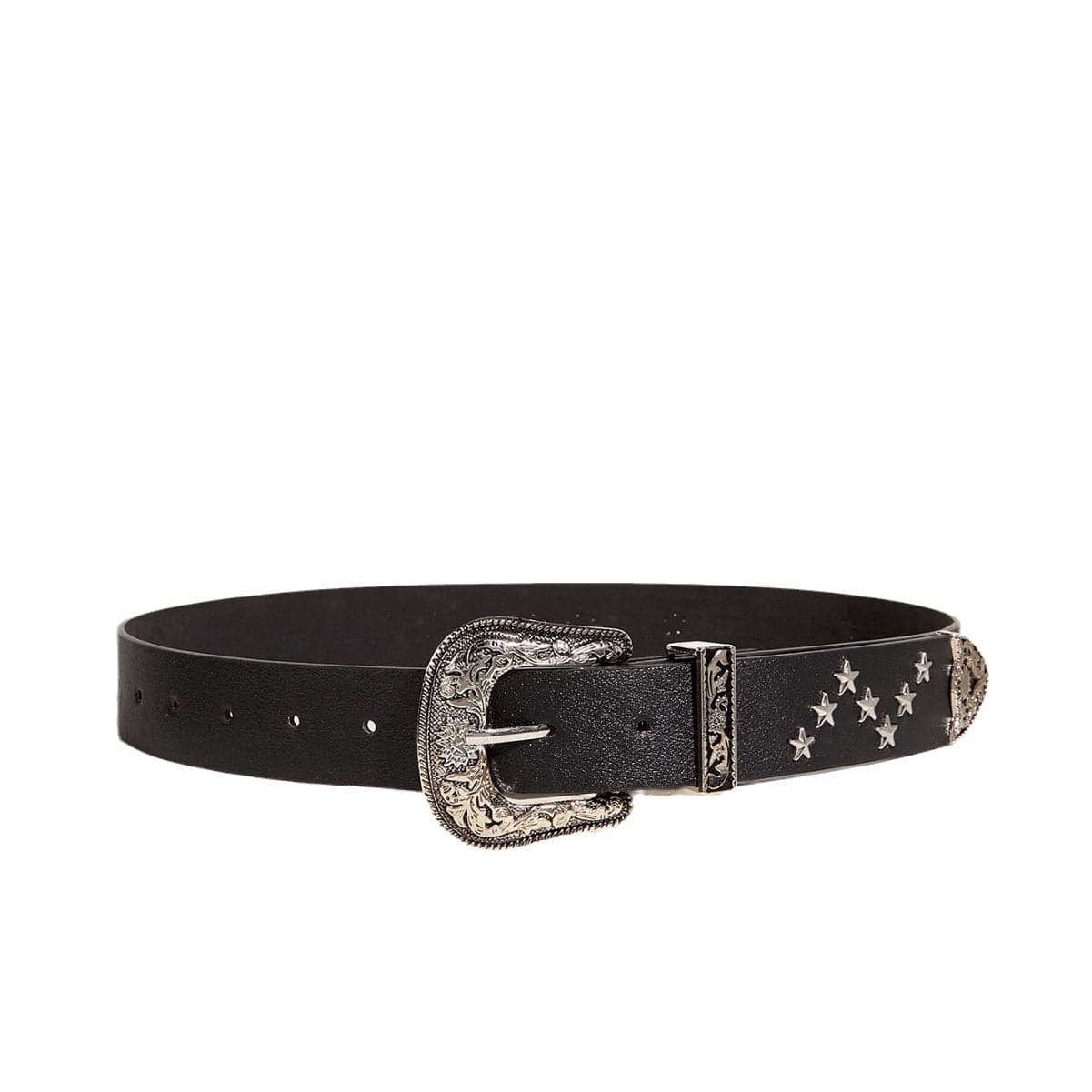 Star PU leather adjustable belt  | Festival Outfits Women