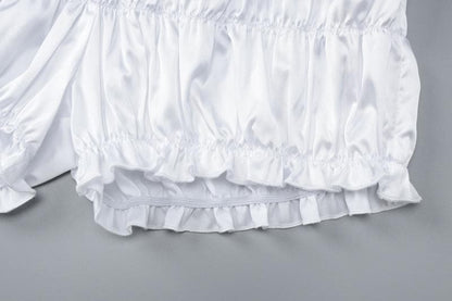 Smocked ruched solid cami pant set  | Festival Outfits Women