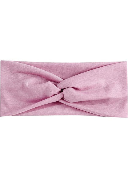 amazon candy color cross hairband women sports headband yoga sweat absorbing stretch bandana headband fashion headwear for Women