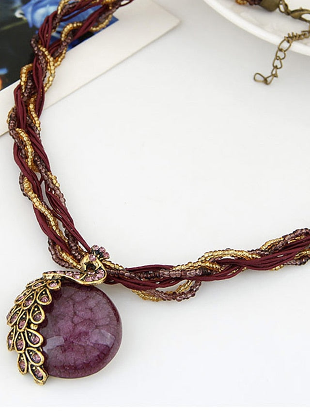 necklace Textured Street Geometry Necklaces for Women