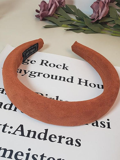 1PC Girls' Headbands Headband For Daily Classic Fabric 3# Rose Red 2#Beige 12# purple for Women