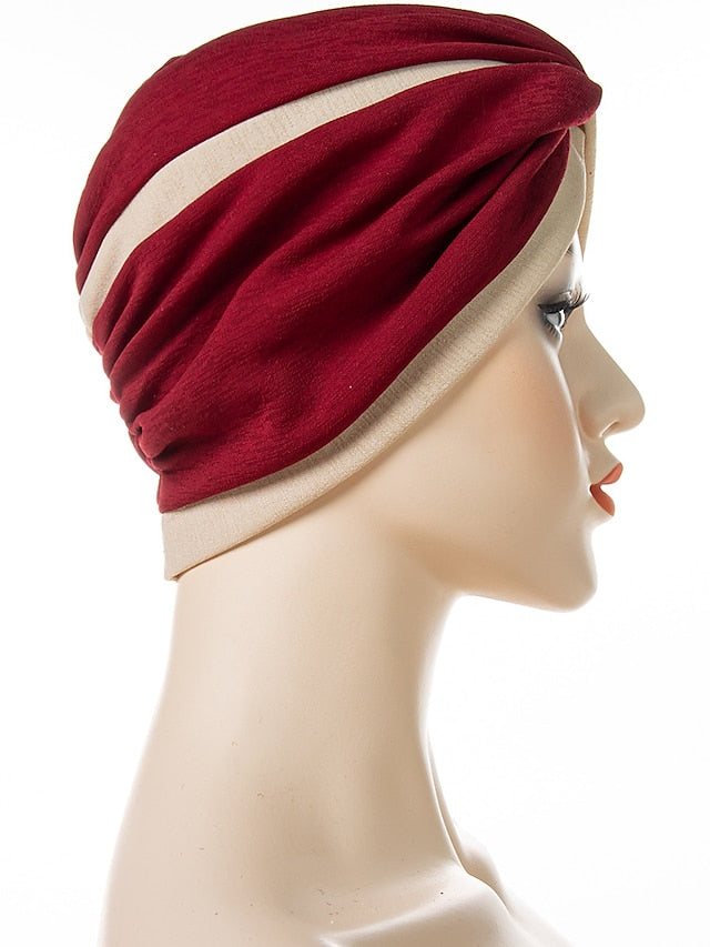 Turban Home Daily Holiday Patchwork Quilted Polyester Casual Sweet Casual Casual / Daily Convenient 1 pcs for Women