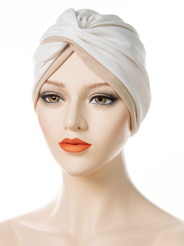 Turban Home Daily Holiday Patchwork Quilted Polyester Casual Sweet Casual Casual / Daily Convenient 1 pcs for Women