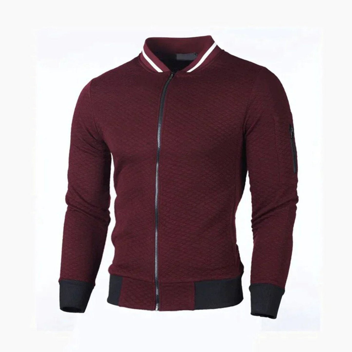Austine -Suéter con cremallera - Deportivo - Ideal para Otoño/Invierno