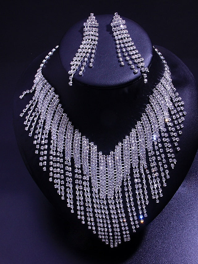 Jewelry Sets Contemporary Party Evening Geometry Necklaces for Women