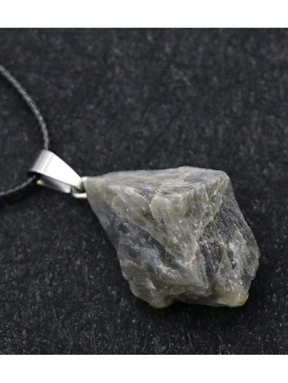 Europe And The United States New Original Stone Pendant Multi-Color Agate Stone Necklace for Women