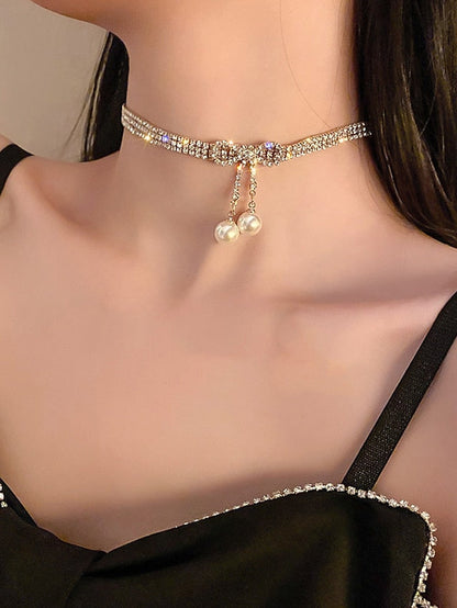 1PC Necklace Clavicle Chain Necklaces Gold Creative Blade Chain Fashion Simple Flat Snake Bone Chain Choker Necklace Clothing Accessories Adjustable Jewelry for Women and Girls for Women