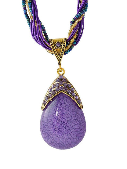 necklace Archaistic Outdoor Geometry Necklaces for Women