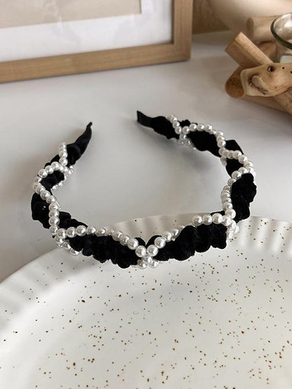 Headbands Headband For Daily Date Pearl Fabric 36# 19094 21# 17380D 20# 18161D for Women