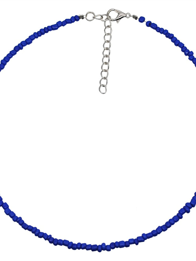 necklace Ethnic Style Street Pure Color Necklaces for Women