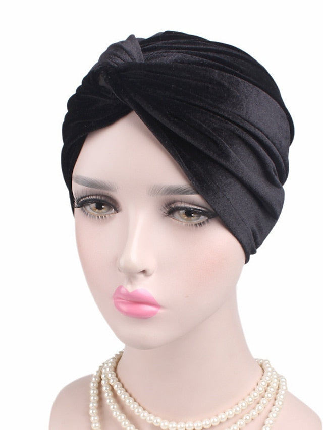 Muslim Hijab Bonnet Outdoor Home Daily Solid / Plain Color Polyester Casual Casual / Daily 1 pcs for Women