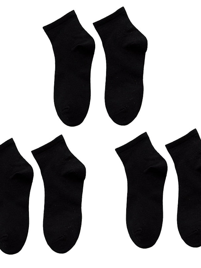 3 Pairs Anckle Socks Low Cut Socks Home Sports & Outdoor Holiday Polyester Cotton Sports & Outdoors Casual Sweet 3 Pairs for Women