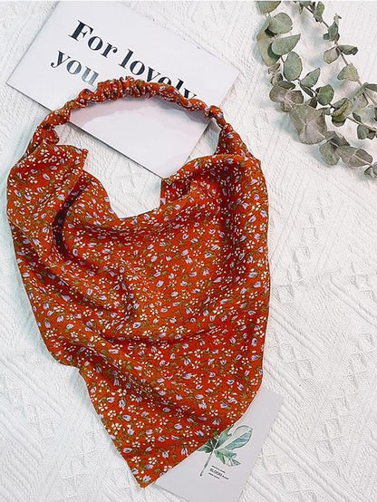 Headbands Headband For Street Daily Holiday Floral Fabric Green Black Yellow for Women