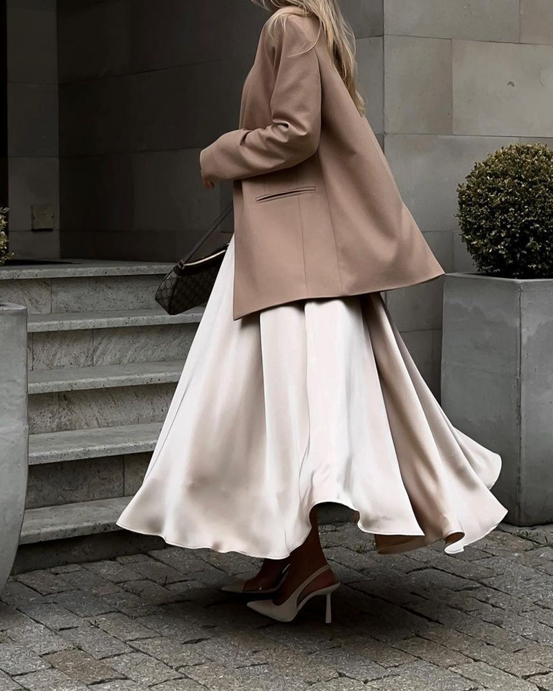 Elegant High-Waisted Skirt