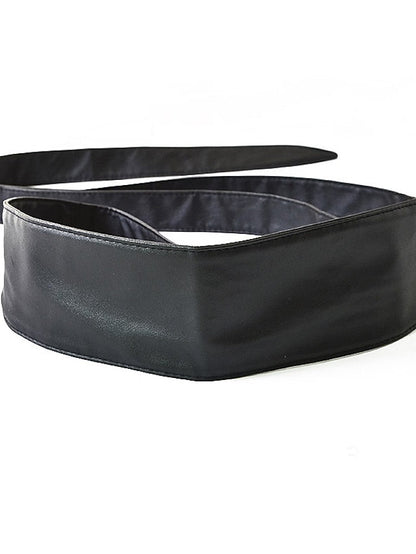 Wide Belt Corset Belt PU Leather Buckle Free Geometric Formal Party Daily White Black Wine Brown for Women