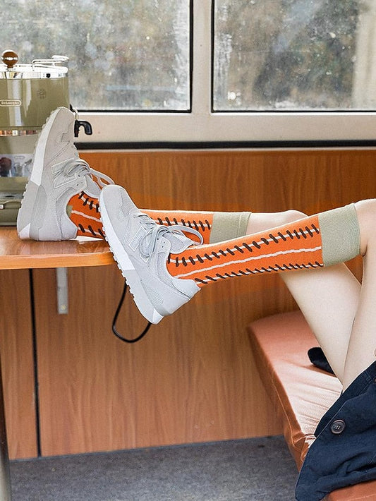 Knee High Socks Daily Holiday Cycling / Bike Solid Color Spandex Nylon Cotton Basic Sporty Vintage Retro Warm 1 Pair for Women