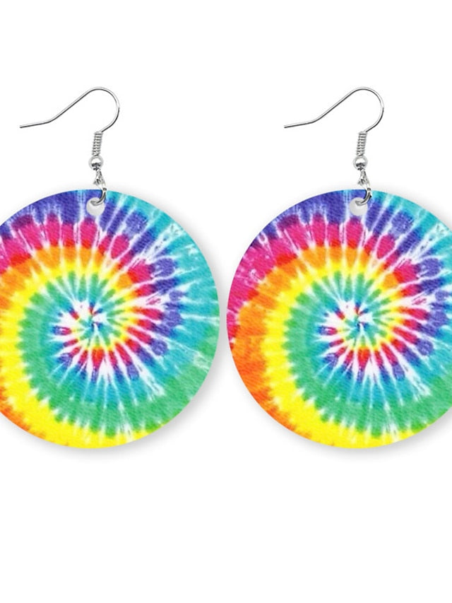 Earrings Chic & Modern Street Tie Dye Earring for Women