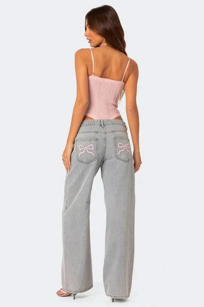 Amélie Bow Jeans