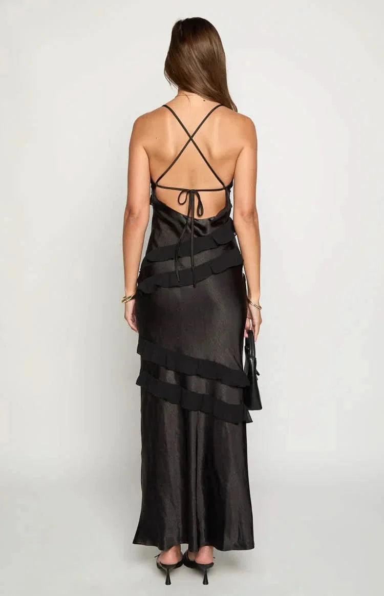 Inara Ruffle Maxi Dress