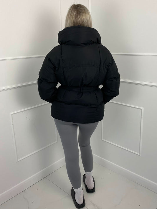 Karly Belted Puffer Jacket