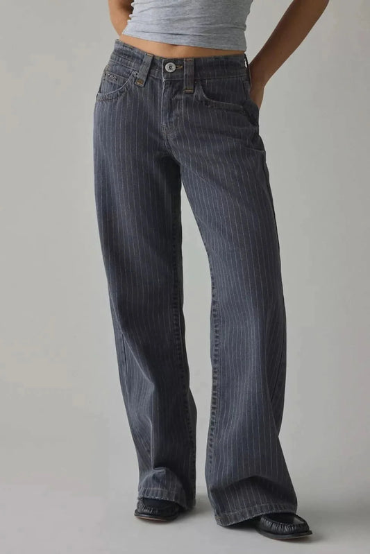 Kayla Striped Jeans