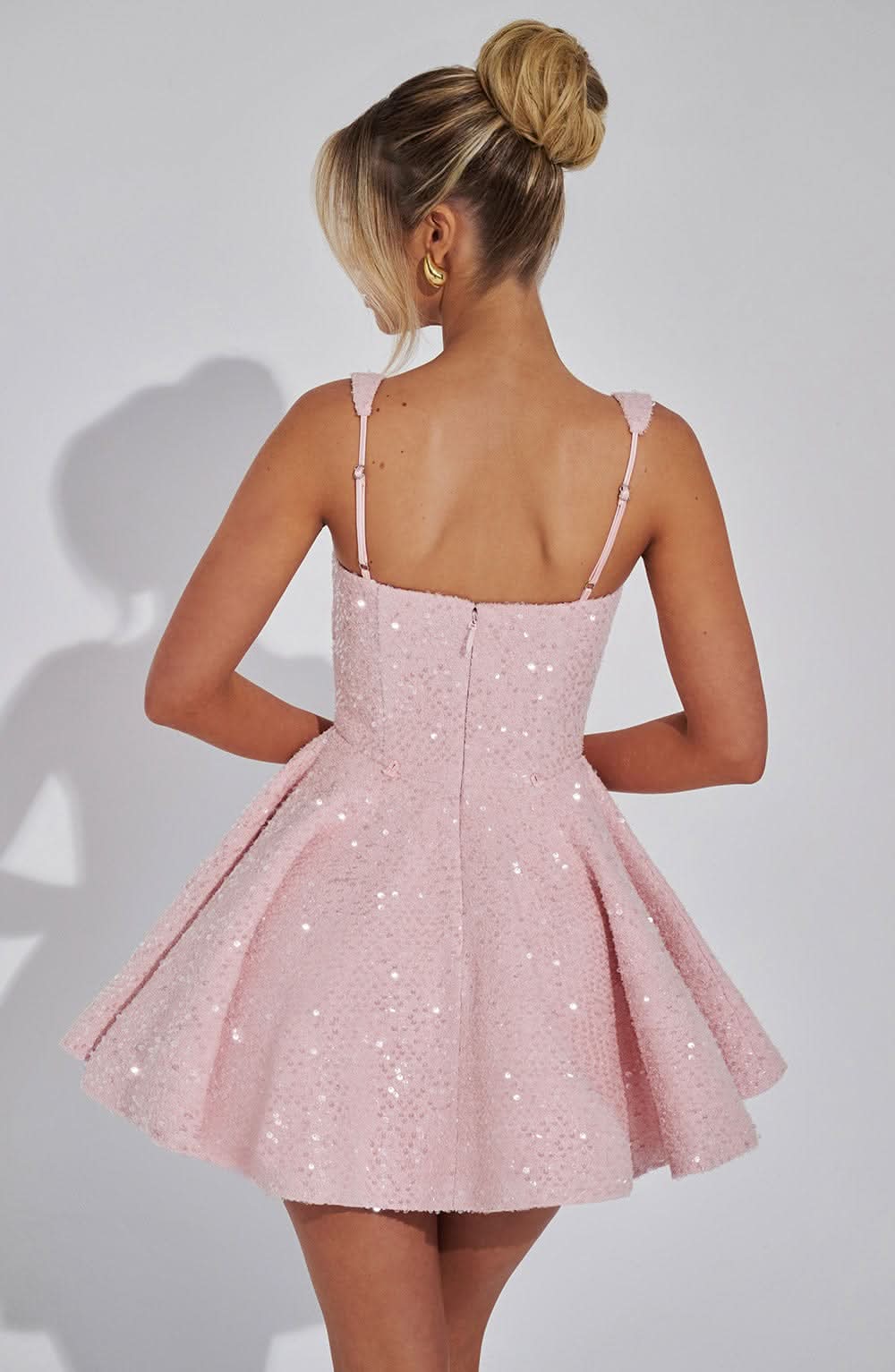 Sandy Bow Mini Dress