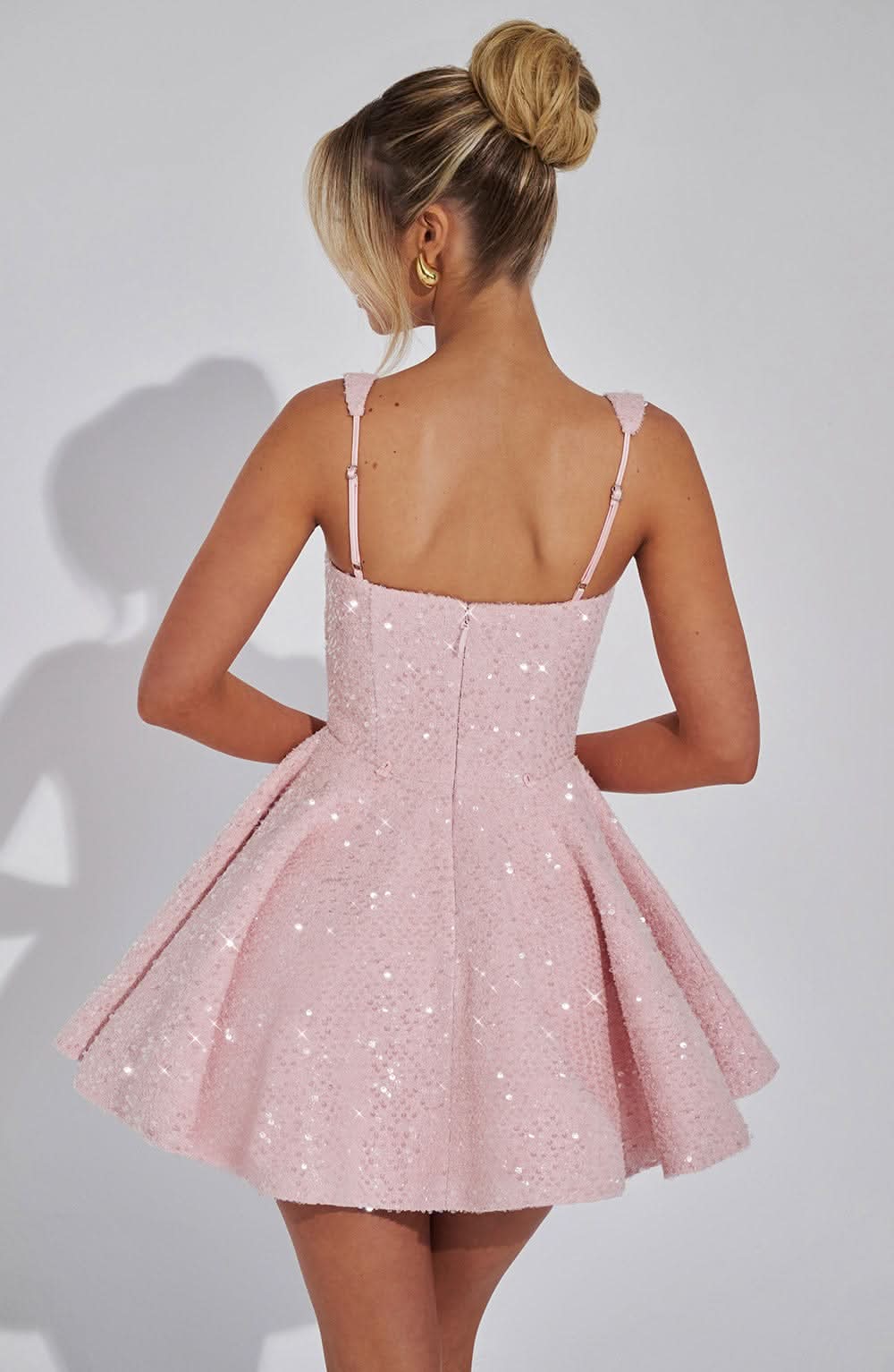 Sandy Bow Mini Dress