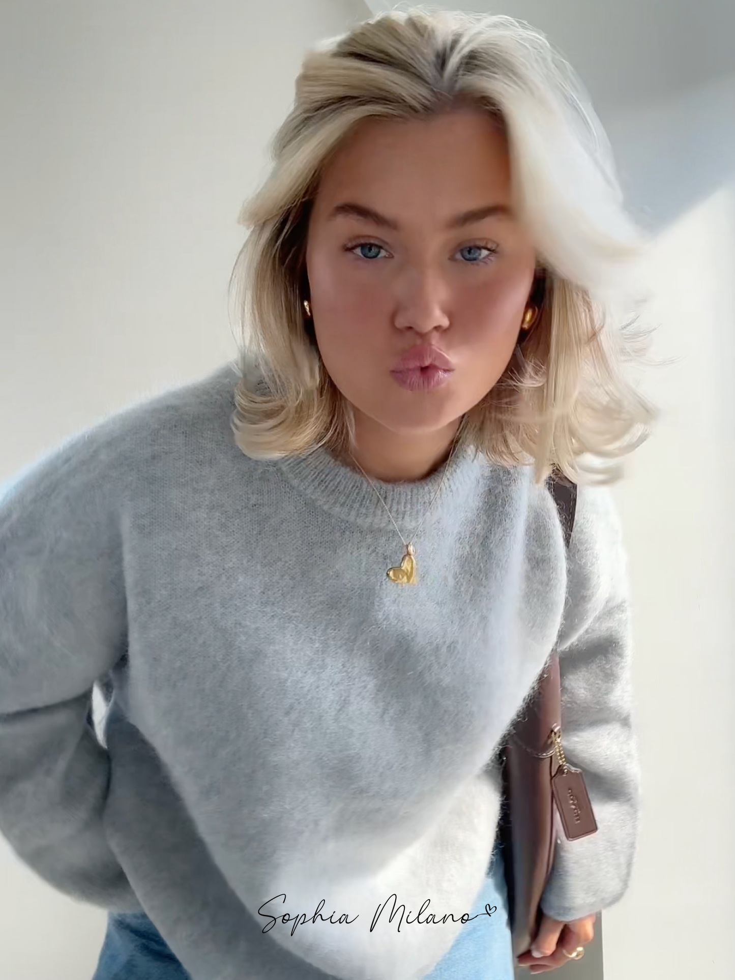 Sophia Moahirmix Sweater