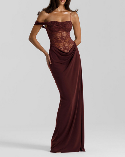 Lace Slim-Fitting Dress