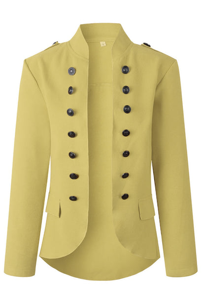 Casual Buttons Design Jacket(3 Colors)