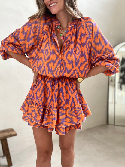 Jessa - Mini Vestido - Elegante - Diseño Versátil - Ideal para Verano