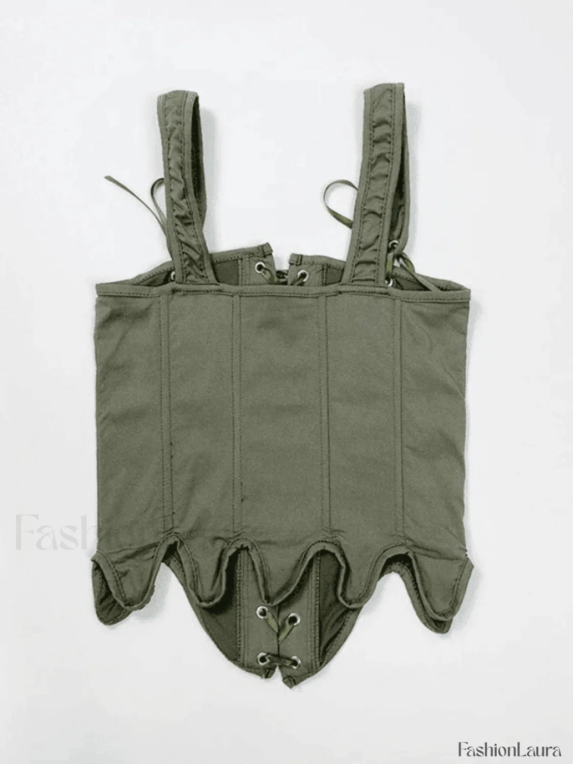 Lace Up Corset Top